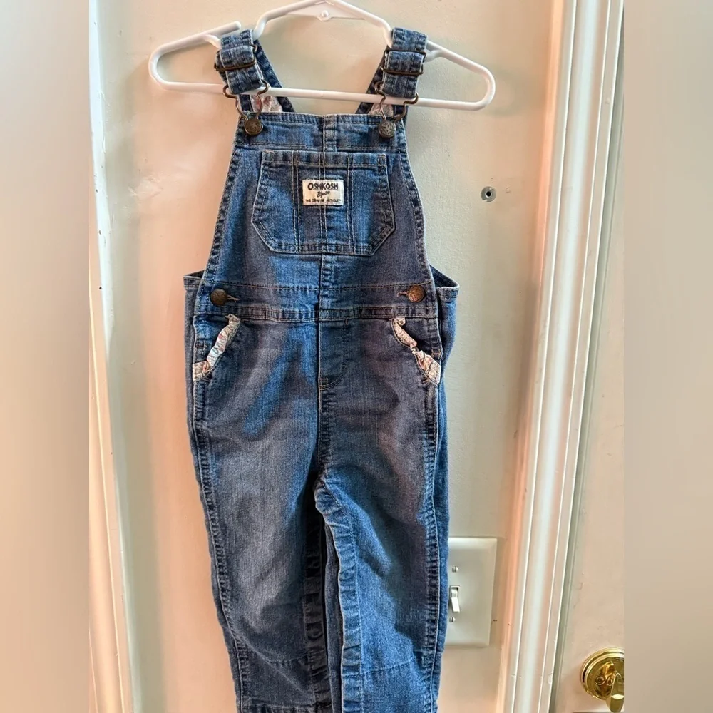 Girls Oshkosh B’Gosh Denim Overalls